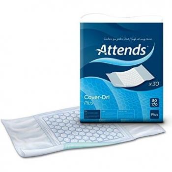 Attends Cover-Dri Plus Absorbent Bed Pads 80 x 170 cm, Pack of 30