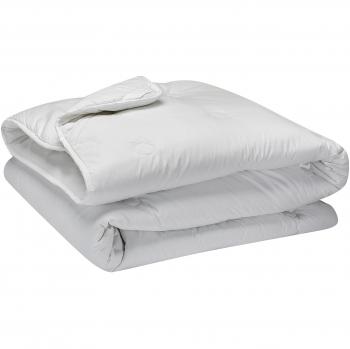 Pikolin Home Antialérgico - Relleno nórdico de fibra antialérgico, 100% percal de algodón, otoño - invierno, 400 gr/m², 220 x 240 cm, cama 150 cm