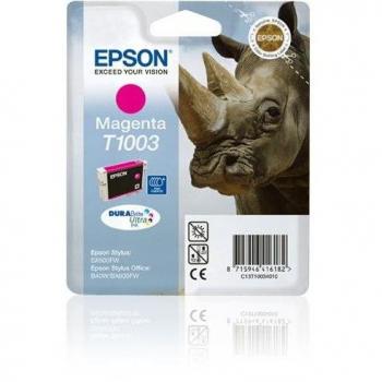Epson C13T10034010 Cartucho de Tinta Magenta Rhino, 11.1ml para Stylus B1100/SX600FW/SX515W/Office B40W/BX600FW