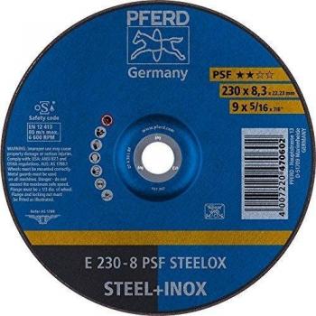 Rüggeberg 7680500231 Disco abrasivo de desbaste, 230 x 8.3 mm