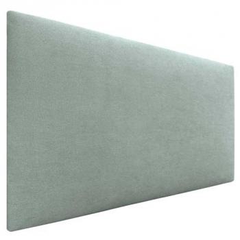 Cabecero Tapizado de Polipiel o Tela AQUALINE Liso en Verde Agua 90cm para Camas de 70/80/90 cm - Dhome