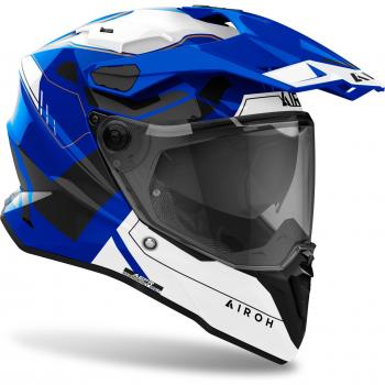 Casco Integral Airoh Commander 2 Reveal Azul Brillante M