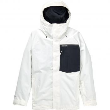 Chaqueta hombre Burton Goretex Pillowline Blanco