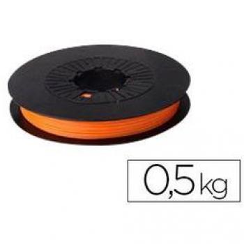 Colido COL3D-LFD036O 3D-Gold Filamento PLA Termocrómico, 1.75 mm, 0.5 kg, Naranja