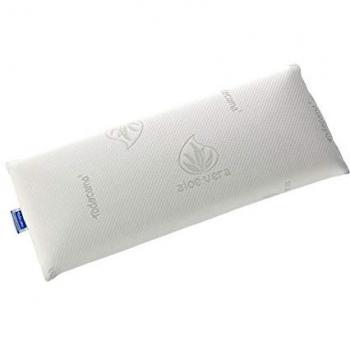 Almohada Viscoelástica Aloe Vera 105 cm con Doble Funda y Termorregulación