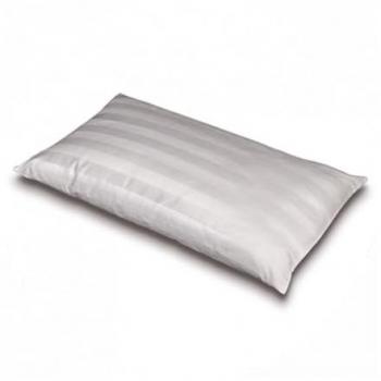 Almohada KOL 105 cm de Fibra Hollofil Eco con Firmeza Media, Color Blanco