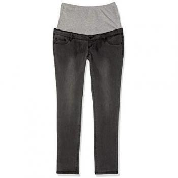 Mamalicious NOS Mllola Slim Grey Jeans A. Noos Pantalones premamá para Mujer, Gris
