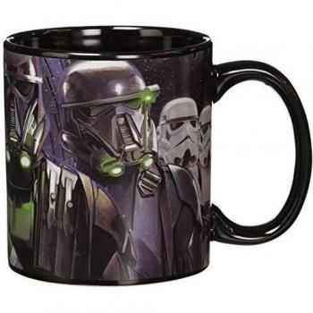 Star Wars SW04004 Darth Vader & Death Trooper Taza, Cerámica, Negro, 28.2 x 21 x 11.5 cm