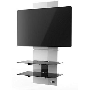 Meliconi Ghost Design 3000 - Mueble de pared para televisores, color blanco