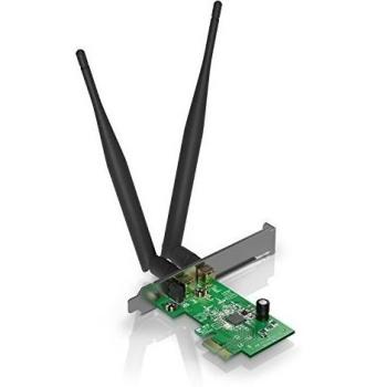 CSL - 300Mbps Wireless PCIe NIC | Interfaz PCI-Express/adaptador | WPA/WPA2/WPA-PSK/WPA2-PSK | Windows 10 estécapacitado