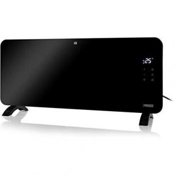 Princess 348200 Panel Radiante de Cristal Negro 2000W