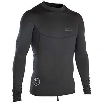 Ion Thermo Longsleeve Lycra Negro Camiseta de Manga Larga con Protección UV para Hombre, Talla 48/S