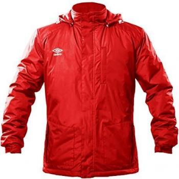 UMBRO Ethereal Anorak Chaqueta Térmica con Capucha, Hombre, Rojo, M