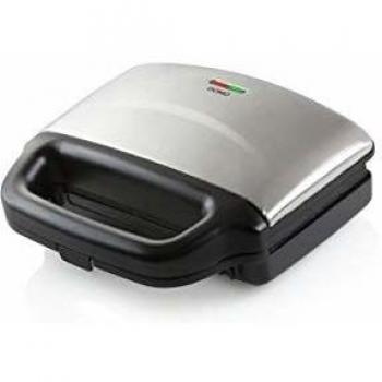 Sandwichera Grande Domo DO9195C - 900W - Placas Extra Grandes 27x16 cm - Acero Inoxidable