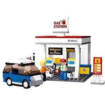 Sluban Bloques de Construccion Town Gas Station