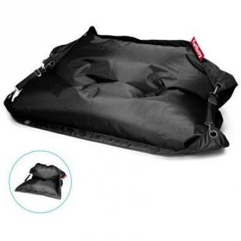Fatboy Buggle-Up Beanbag | Sofá jardín 180 x 140 cm | Polyester I Tejido Repelente al Agua y a la Suciedad I Gris Claro