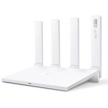 Router Huawei WiFi 6 AX3000 Doble Banda 2404Mbps/5GHz + 574Mbps/2.4GHz, 4 Puertos Gigabit Ethernet, Control Parental, Fácil Configuración, Soporte OFDMA/M