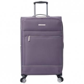 Maleta de Viaje Liviana M - Montana Grape, Capacidad 73 L, Bolsillos Acceso Rápido, Ruedas Dobles Giro 360º, Manija Telescópica, Correas Internas, Cand