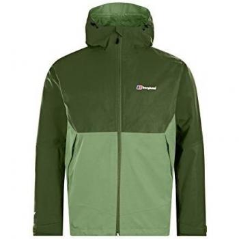 Berghaus Fellmaster Chaqueta Impermeable, Hombre, Kale/Bronze Green, Medium