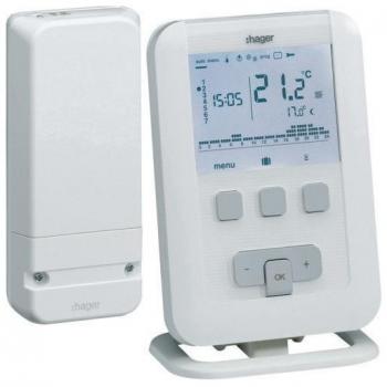 Termostato ambiente programable radio HAGER EK560