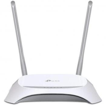 TP-Link TL-MR3420 300Mbps Wireless N 4G Router with 4-Port Switch, 1 USB Port, Fast Ethernet, Single-band (2.4 GHz) - Black, White