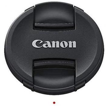 Canon E-77II 6318B001 - Tapa objetivo compatible con lentes Canon, color negro