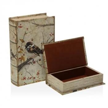 Figura Decorativa Versa Pájaro 7x27x18 cm - Diseño Elegante y Moderno