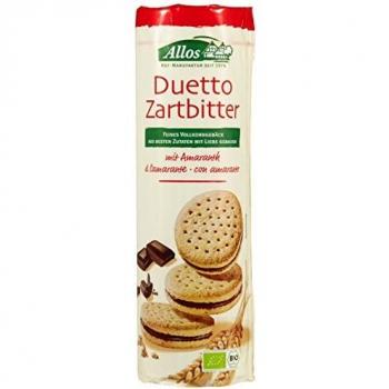 Allos Galletas Rellenas de Chocolate Negro Orgánico 330g