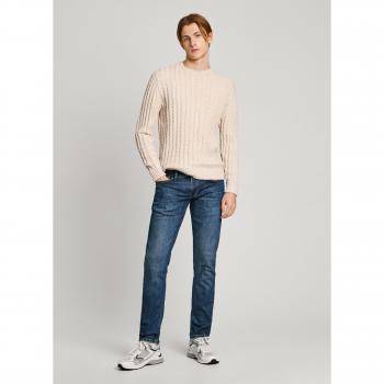 Pepe Jeans Men's Slim Fit Powerflex Hatch Denim 36/30 Blue