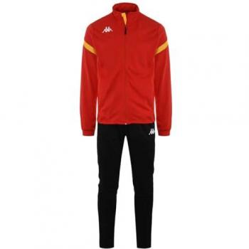 Kappa Chándal Dalcito para niños, 10 años, color Rojo/Amarillo/Negro