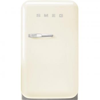 Smeg FAB5RCR5 - Minifrigorífico Clase D Cíclico 1 Puerta Estilo Años 50 Libre Instalación Crema 72,5 x 40,4 cm Apertura Dere