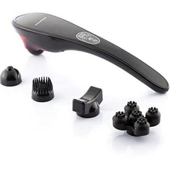 Rechargeable Handheld Massager with 5 Heads - Masfin InnovaGoods