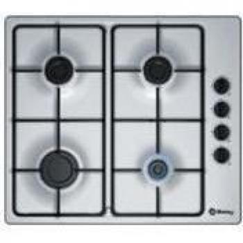 Balay 3ETX464MB Built-in Gas Hob, 60cm, 4 Burners, Stainless Steel