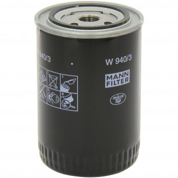Original MANN-FILTER Filtro de aceite W 940/3 – Para automóviles