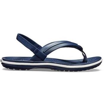 Crocs Unisex - Bambini Crocband Strap Flip, Navy, 29-30