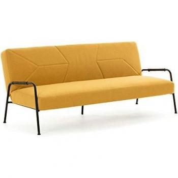 Kave Home - Sofá Cama Neiela 180 cm Mostaza