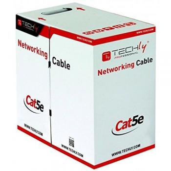 TechlyPro Cat5e F/UTP Outdoor Cable 305m CCA Black