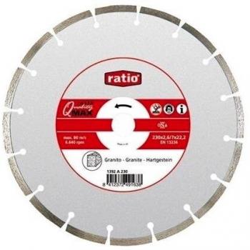 Ratio 1392A115 - Disco Segmentado Granito Q-Max 115Mm Ratio