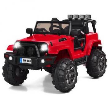 12V Kids' Ride-On Truck with Bluetooth Remote Control