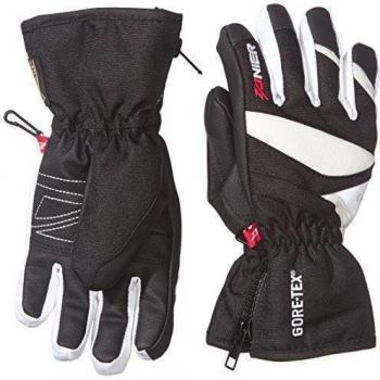 Guantes de niño Mellau.GTX Zanier, negro / blanco, L, 22013