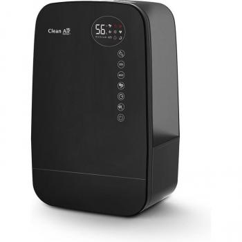 Humidificador de aire Clean Air Optima CA-607B con ionizador, aromaterapia y capacidad de 5.5 litros, hasta 65 m², anti-cal, 480 ml/h - negro