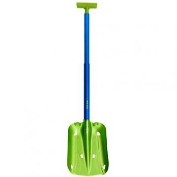 Climbing Technology Telescopic Snow Shovel - Aluminum, Green/Blue, 43-67 cm