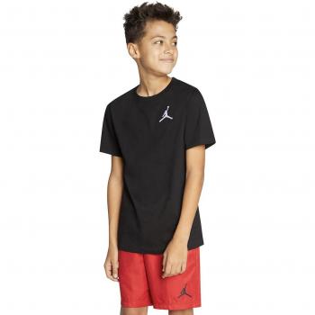 Jordan - Camiseta Jumpman Air Jordan para niños (negro)