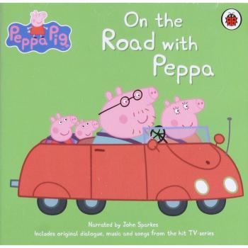 CD de Audio Peppa Pig: Aventuras en la Carretera, Incluye Cuentos de Natación, Londres y Buenas Noches