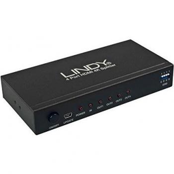 LINDY 4 Port 4K HDMI 1.4 UHD Splitter