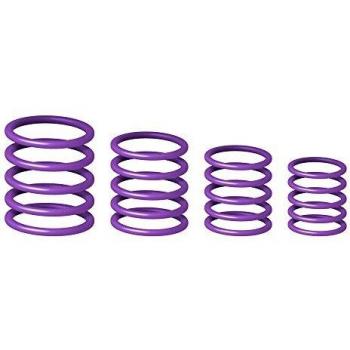 Juego de Anillos Universales Gravity Power Púrpura