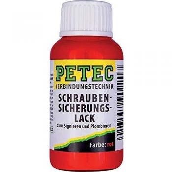 Pintura de Seguridad para Tornillos PETEC 90220 - Color Rojo, 20 ml