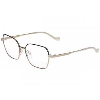 United Colors of Benetton 3118 432 Armazones para Mujer Dorados con lentes recetados de 52 mm