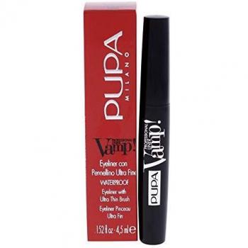 PUPA Vamp! Professional Eyeliner - Ultra-Fine Waterproof Liner 4.5 ml Extra Black