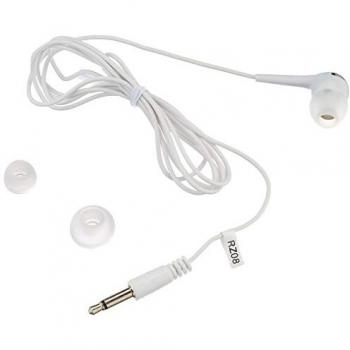Auricular Mono In Ear Fonestar FA-261 Ergonómico 16 Ohm con Cable de 120 cm y Jack de 3,5 mm